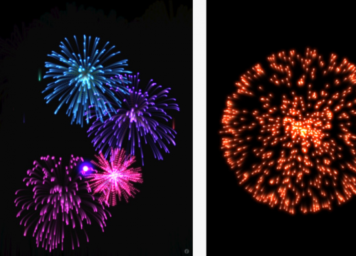 real fireworks
