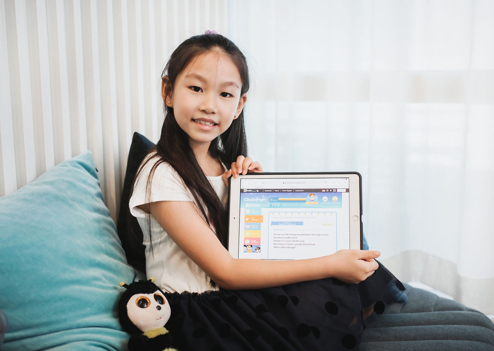 Why are kids so motivated to learn on this e-Learning platform?